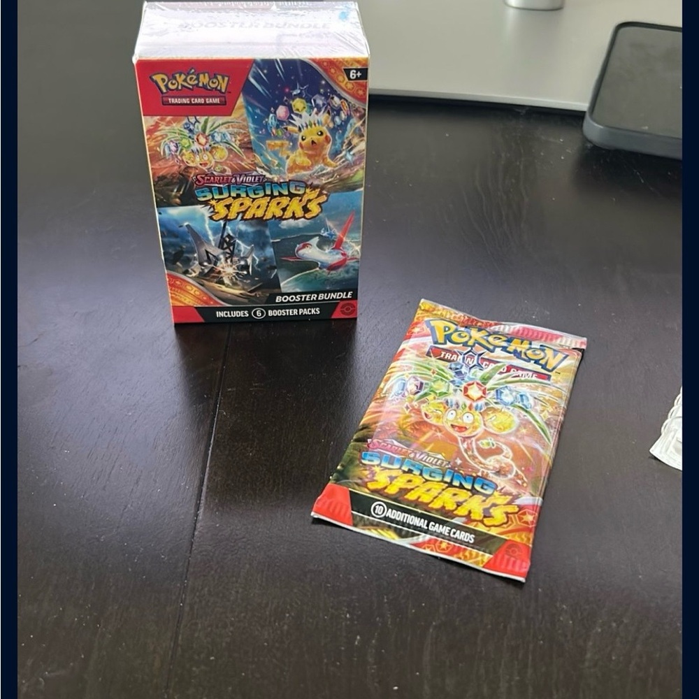 Pokémon TCG Surging Sparks Booster Bundle & Booster Pack